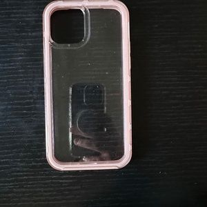 iPhone 12 Pro Otterbox Case Clear and Pink MageSafe